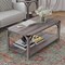 Flash Furniture Gray Wash Coffee Table with Black Metal Accents ZG-037-GY-GG - alternate 9